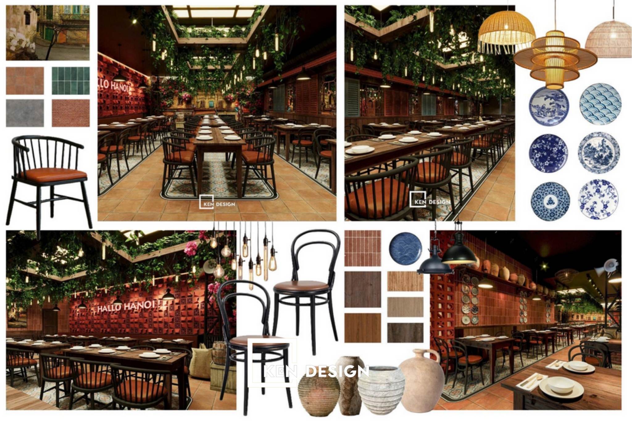 Nhà hàng Đức do Kendesign thiết kế, kiểm soát thi công